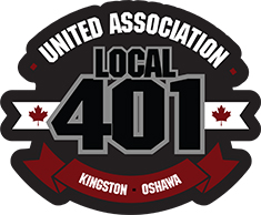 UA Local 401 logo