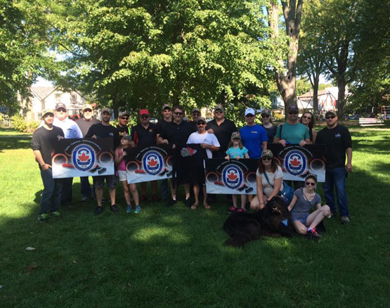 UA Local 401 turnout for Labour Day in Kingston